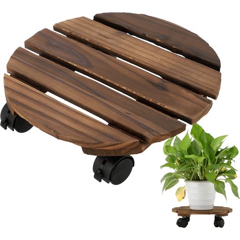 Présentoir à plantes d'intérieur, étagère à fleurs sur roulettes pour salon, support vertical pour jardin, pot à bonsaï, meuble mobile de rangement.