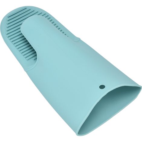 Gants de cuisine en silicone épais anti-dérapants pour four, micro-ondes et barbecue - Vert nordique (1/5)