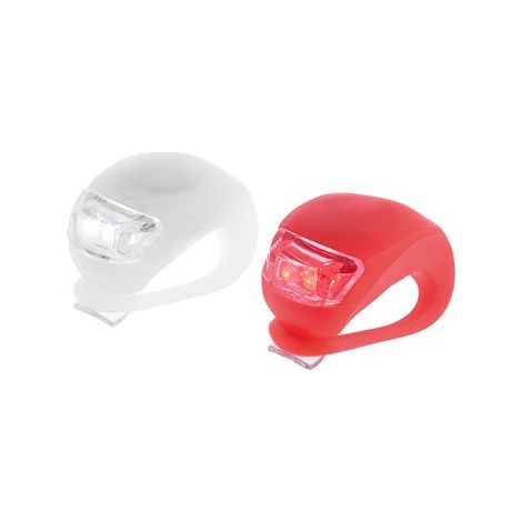 KIT 2 LUCI X BICI CF 2PZ AGGANCIABILE MAURER - CF. BLISTER (1/2)