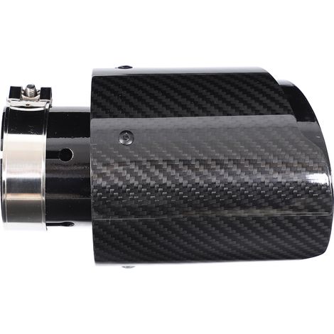 Embout d'échappement universel pour voiture, accessoire de modification automobile, entrée 63 mm, sortie 101 mm (1/5)