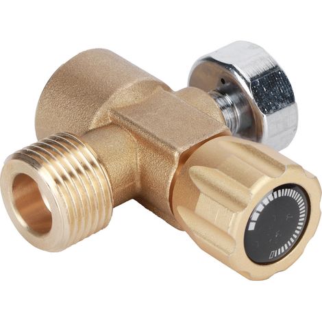 Adaptateur de Recharge CO2 en Laiton avec Raccord W21.8-14, Manomètre 3000PSI pour Bouteille de Gaz