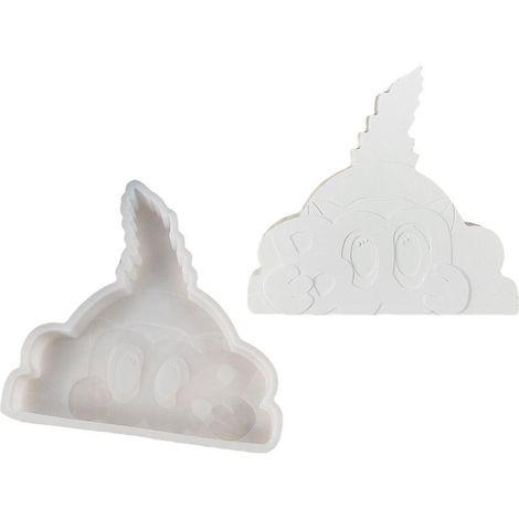 Moules en béton, ciment et silicone pour chats d'Halloween (1/5)