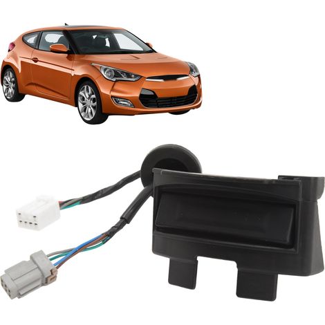 (T06) Interrupteur de poignée de verrouillage de coffre et de hayon 812602V010 pour Hyundai Veloster avec caméra 2011-2017 (1/5)