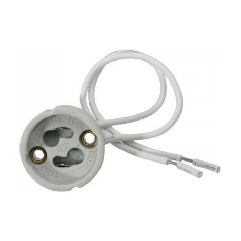 Douille en céramique GZ10 pour ampoules GU10 HLDR-GZ10 00402