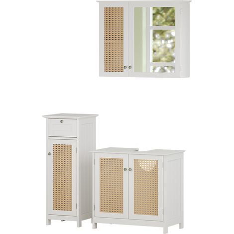 Badmöbel-Set Rosario, Weiß, 3 teilig, Vicco (1/5)