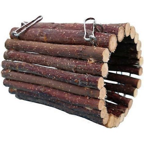 Voici un titre produit optimisé en français, avec des mots-clés variés et ne dépassant pas 190 caractères :

Cachette tube pour petit animal - Abri hamster, rat, souris, perroquet - Maison cage rongeu