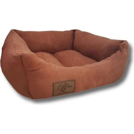 Hundebett - S - kleiner Hund - 50 x 40 cm - braun - Hundebett (1/3)
