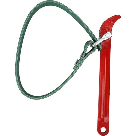 llave para filtro de correa, 8 pulgadas, acero inoxidable, herramienta universal, reparación de automóviles (1/5)