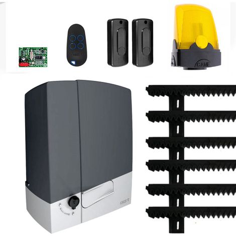 CAME BXV 400Kg 24V BXV04AGS 8K01MS-003 6mt Kit d'automatisation de crémaillère pour portail coulissant BX-243