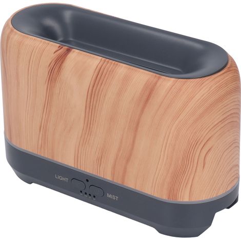 Humidificateur à flamme 200 ml, ultra silencieux, diffuseur de flamme ajouré avec lumière d'ambiance, pour la maison et le bureau, prise UE 100-240 V (1/5)