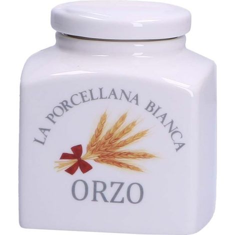 BARATTOLO IN PORCELLANA 0,5 L ORZO LINEA CONSERVA