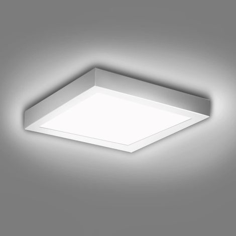 Plafonnier LED, Lampe Plafond 24W 1800LM Lampe de Plafond LED Moderne Mince Rond Blanc Naturel Froid 6500K Applicable à Salle de Chambre, Cuisine, Salon, Balcon, Couloir (1/5)