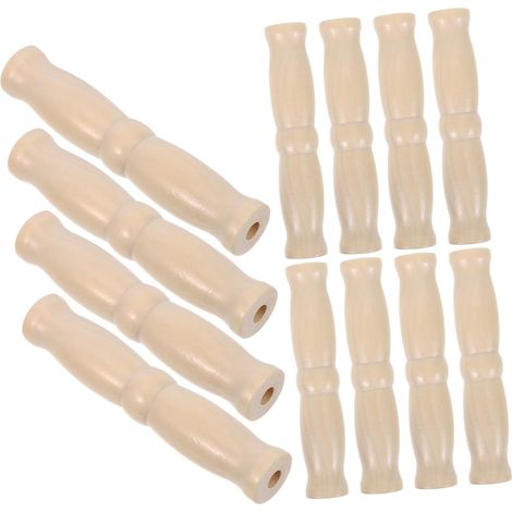 Lot de 24 Poignées De Seau Ergonomiques en Bois pour Outils Agricoles pour (1/5)