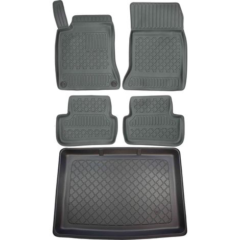 Juego de alfombrillas para coche y maletero para Mercedes Clase B W246 (10/2011-12/2018). (1/5)