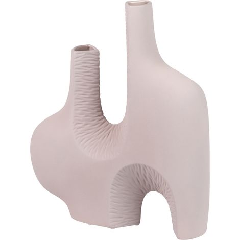 Vase en céramique rose Zante 32x9x37 cm