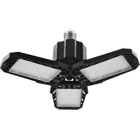 Plafonnier LED extérieur, lumières de garage, luminaires de garage, lumières LED de boutique, lumière LED déformable (1/3)