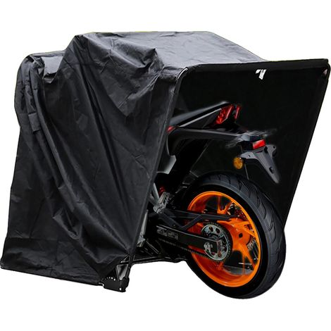 Tente de Moto, Tissu Oxford Imperméable, Montage Facile, noir (1/5)