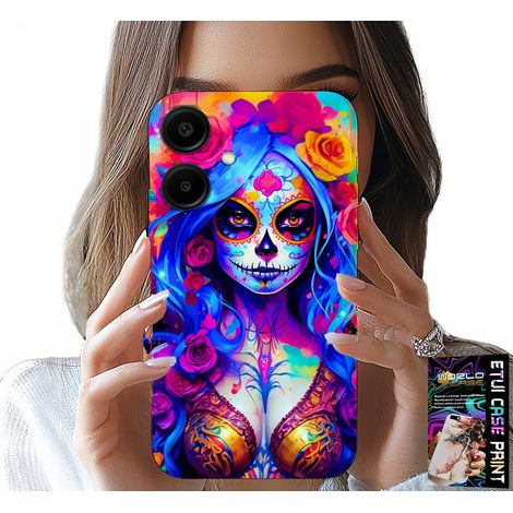 Custodia per Samsung Galaxy A06 5G - Messicana, colorata regina della morte (1/5)