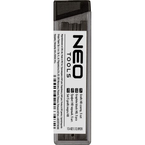 Graphite HB noir (pour 13-810, 13-815), 5 pièces. (1/3)