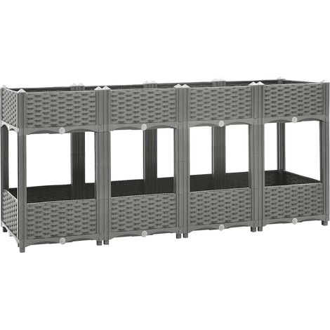 Arriate polipropileno 160x40x71 cm vidaXL