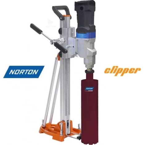CDR 253 Kit complet pour le carottage moteur 2500W + colonne Norton Clipper (1/2)