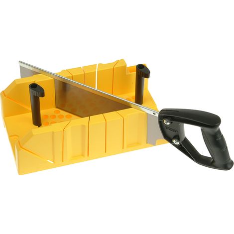 STANLEY® Hand Tools Clamping Mitre Box & Saw