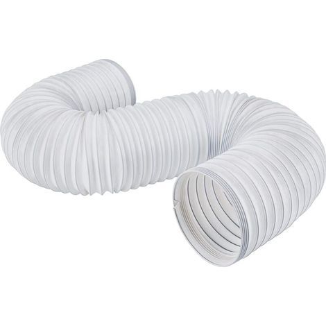 Manguera portátil para aire acondicionado con extensión de manguera de CA de 15 cm de diámetro, resistente al calor y a la corrosión, adecuada para aires acondicionados, deshumidificadores y secadoras (1/4)