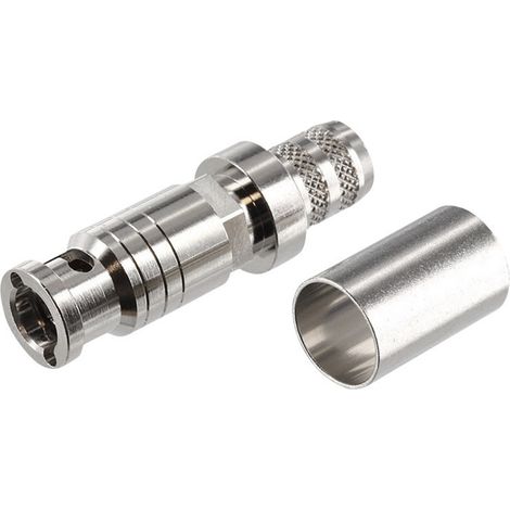 Telegärtner 100025039 100025039 Connecteur BNC mâle, droit 75 Ω 1 pc(s)