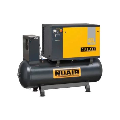 Compresseur d'air insonorisé avec sécheur 500L 10 CV NUAIR (1/3)