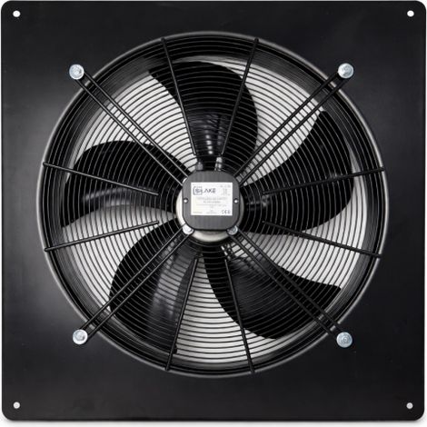 Extractor Helicoidal Empotrable Bilake Ø630 mm  12.560 m³/h - 750W  Ventilador Industrial de Pared en Acero IPX4 (1/5)