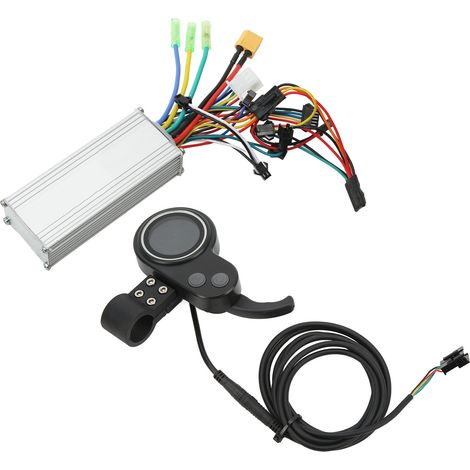 Kit de contrôleur sans balais (48V/60V/500W), contrôleur de moteur avec écran LCD, adapté aux scooters électriques et aux vélos électriques. (1/5)