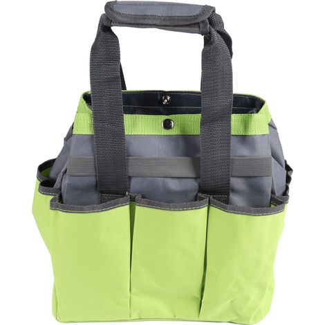 Grand sac de rangement pour outils de jardin, kit de transport multifonction pratique pour jardinage, pique-nique et plantation (1/5)