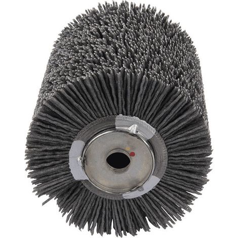 Makita – Rouleau abrasif nylon Ø100mm – Grain 120-80 – Largeur 120mm – Pour ponçage bois dur et teck