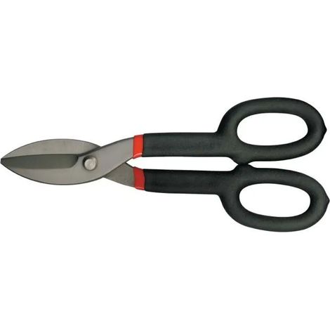Tijeras para chapa Modeco classic 250mm mango goma 0,8mm (1/2)