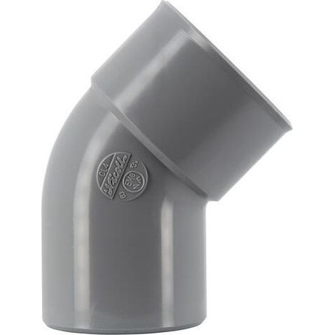 Curva PVC 45 gradi MF 63