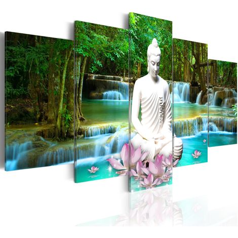 Quadro - Zen Waterfall - 200x100 (1/4)