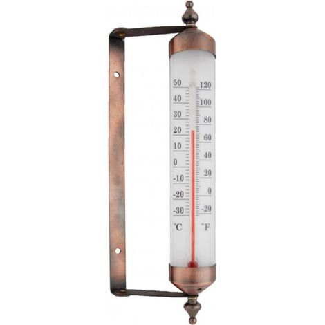 Esschert Design – Thermomètre de jardin avec hygromètre rotatif – Lecture facile de la température et de l'humidité – Design pivotant pour orientation optimale (1/5)