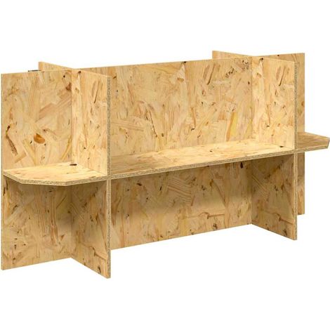 Terrarienbasis mit Regal Braun 100 x 40 x 50 cm OSB vidaXL