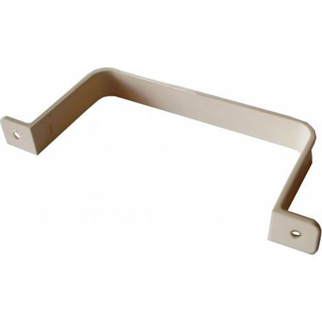FPLUS abrazadera rectang.plana 110x55 , Brida de plastico rectangular para tubo de salida de humos.