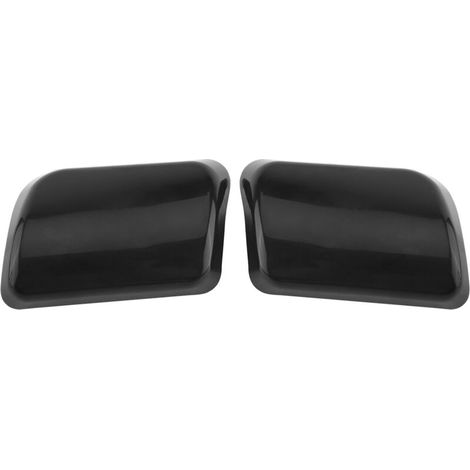 RiToEasysports Ensemble de Couvertures de Cache-Phase de Phare en Plastique Noir 1 Paire 30698209 30698208, Facile à Installer pour Les Amateurs de Voitures. (1/5)