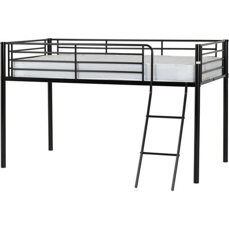 Kora Mid Sleeper - L130 x W199.5 x H120 cm - Black (1/5)