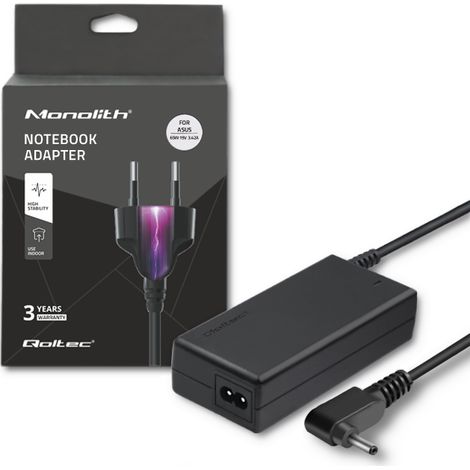 Qoltec para Asus 65W 19V (enchufe 4.0x1.35) (51510.65W) (1/5)