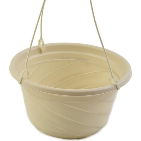 Jardinière suspendue avec crochet amovible pour la décoration intérieure et extérieure (1/5)