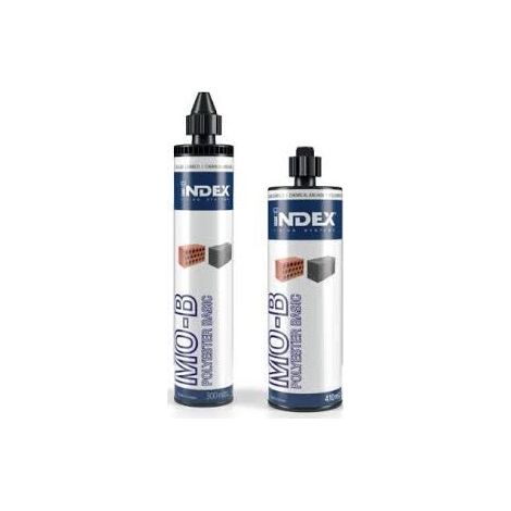 Cartouche de Scellement chimique résine Polyester basique MO-B + 1 canule offerte Dimensions (ml) 300 ml