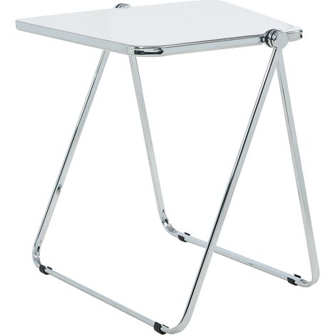 Mesa auxiliar plegable 70 x 49 x 68 cm blanca 030010944 (1/5)