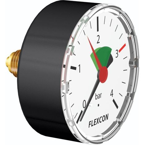 Flamco Manometer axial, 63mm, 1/4", 3 bar (1/2)