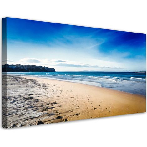 Wandbild Küste Meereslandschaft Natur 80x40 cm