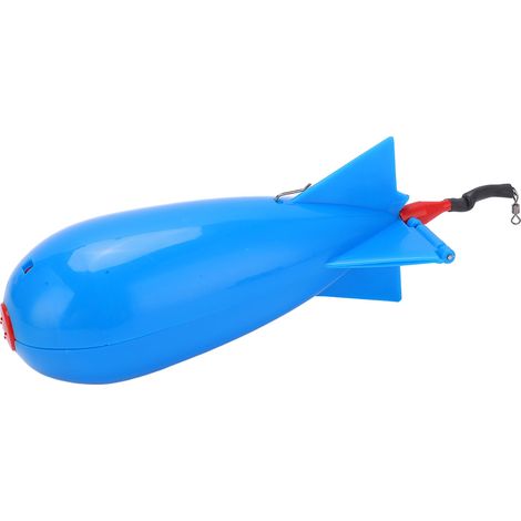 Lanceur d'appâts pour carpes, alimentateur à flotteur géant, porte-appâts, outil d'emboîtement bleu (1/5)