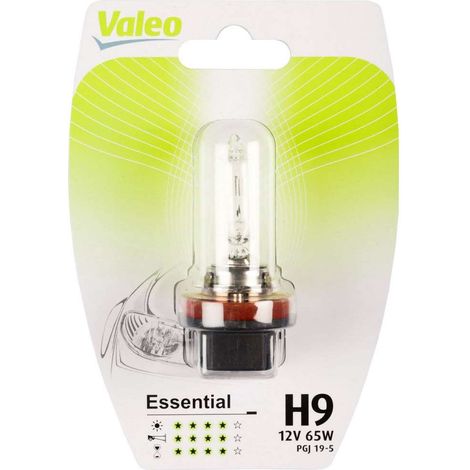 VALEO H9 lampada singola auto 12V 65W Essential attacco PGJ 19-5 Originale