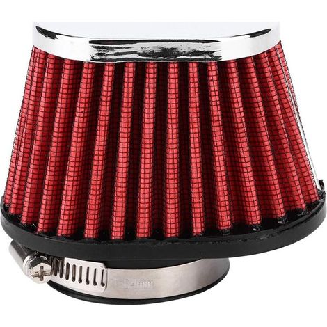 Pince de moto sur filtre à Air tête pour Suz-uki Kaw-asaki 51mm de champignon filtre à air de moteur conique filtre à air de moteur à haut débit convient (1/4)